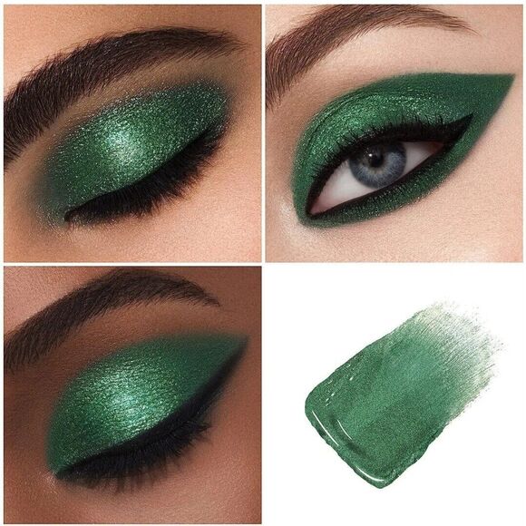 HAUS LABORATORIES - Dynasty Liquid Eyeshadow BY LADY GAGA GLAM ATTACK EMERALD - Picture 3 of 4